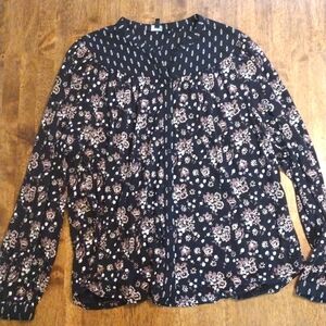 Lucky Brand Floral Shirt L